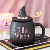 Good Witch Lidded Mug with S..
