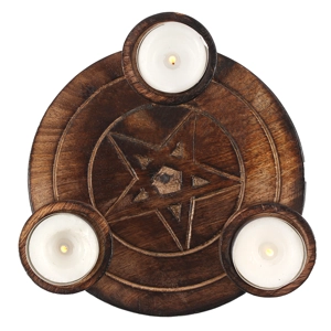 Pentagram Tea Light Can..