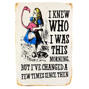 Vintage Metal Sign - Al..