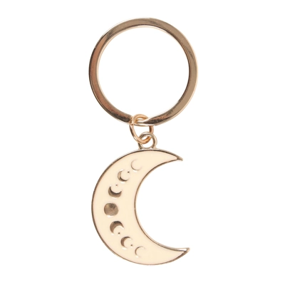 Moon Phase Crescent Enamel Keyring Moon Phase Crescent Enamel Keyring