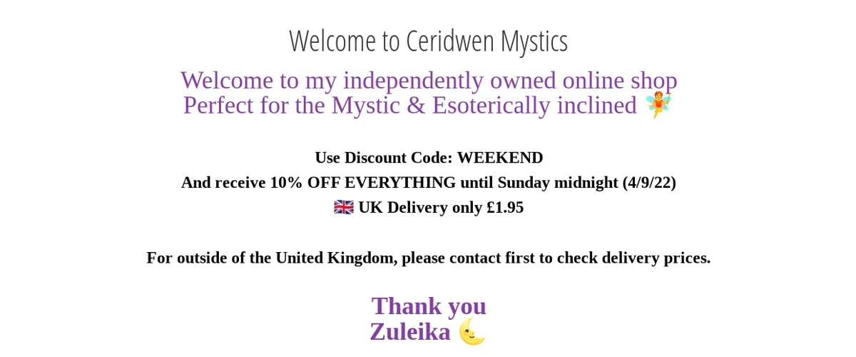 SALE This Weekend