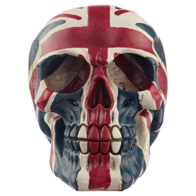 Novelty Union Jack Skull Ornament Novelty Union Jack Skull Ornament