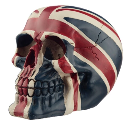 Novelty Union Jack Skull Ornament Novelty Union Jack Skull Ornament