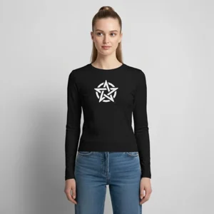 Gothic White Pentacle W..