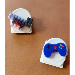 Gamer & Lego Magnetic Clips
