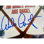 EMILIO ESTEVEZ SIGNED THE MIGHTY DUCKS D2 12x18 POSTER & BECKETT COA