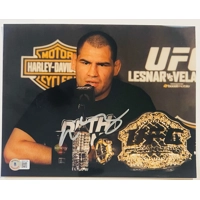 CAIN VELASQUEZ SIGNED UFC 8x10 PHOTO & BECKETT CERTIFIED BAS COA