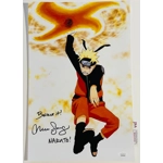 MAILE FLANAGAN SIGNED NARUTO..