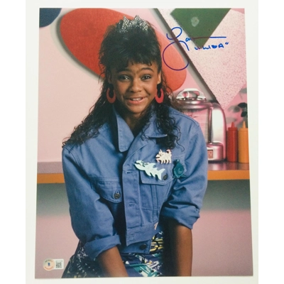 SAVED BY THE BELL LISA TURTLE 11x14 POSTER SIGNED by LARK VOORHIES w/insc and BECKETT CERTIFIED 1