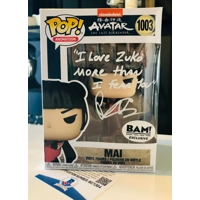 AVATAR MAI 1003 BAM EXCLU SIGNED by CRICKET LEIGH w/insc and BECKETT CERTIFIED *DAMAGE SEE PICS*