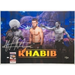 KHABIB NURMAGOMEDOV SIGNED LIMITED EDITION /29 CANVAS & JSA CERTIFIED COA