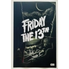 FRIDAY THE 13TH JASON VOORHEES 11x17 POSTER SIGNED by ARI LEHMAN w/insc and BECKETT CERTIFIED2