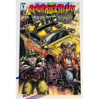 KEVIN EASTMAN SIGNED & SKETCH TMNT COMIC BOOK BEBOP & ROCKSTEADY & PSA CERTIFIED