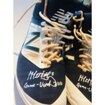 TAMPA BAY RAYS 2016 GAME WORN CLEATS SIGNED by MATT DUFFY w/insc TAMPA BAY RAYS 2016 GAME WORN CLEATS SIGNED by MATT DUFFY w/insc