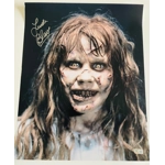 LINDA BLAIR SIGNED THE EXORCIST 16x20 POSTER & BECKETT BAS CERTIFIED COA LINDA BLAIR SIGNED THE EXORCIST 16x20 POSTER & BECKETT BAS CERTIFIED COA