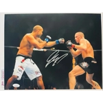 GEORGES ST-PIERRE SIGNED UFC 11x14 POSTER & JSA CERTIFIED COA