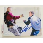 GEORGES ST-PIERRE SIGNED CAPTAIN AMERICA 8x10 & JSA CERTIFIED COA