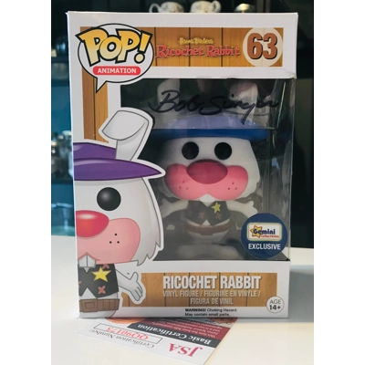 RICOCHET RABBIT 63 GEMINI EXCLU SIGNED by BOB SINGER and JSA CERTIFIED RICOCHET RABBIT 63 GEMINI EXCLU SIGNED by BOB SINGER and JSA CERTIFIED