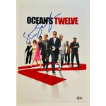 STEVEN SODERBERGH SIGNED OCEANS TWELVE 12x18 POSTER & BECKETT CERTIFIED BAS COA STEVEN SODERBERGH SIGNED OCEANS TWELVE 12x18 POSTER & BECKETT CERTIFIED BAS COA
