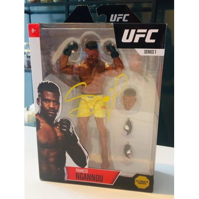 UFC FIGURE SERIE 1 SIGNED by FRANCIS NGANNOU and BECKETT CERTIFIED