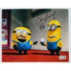 CHRIS RENAUD SKETCH & SIGNED MINIONS 8x10 & BECKETT CERTIFIED BAS COA