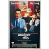 BILLY CRYSTAL SIGNED ANALYZE THIS 11x17 POSTER & JSA CERTIFIED COA