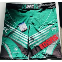 RAUL ROSAS JR SIGNED UFC GREEN SHORT/TRUNKS & PSA CERTIFIED COA