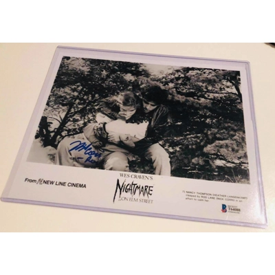 A NIGHTMARE ON ELM ST 8x10 POSTER SIGNED by NICK CORRI and BECKETT CERTIFIED