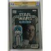 TYLER CHRISTOPHER SIGNED STAR WARS #1 PRINCESS LEIA ORGANA 9.8 CGC GRADED COMIC