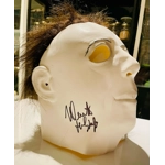 NICK CASTLE SIGNED HALLOWEEN MICHAEL MYERS MASK & BECKETT CERTIFIED BAS COA NICK CASTLE SIGNED HALLOWEEN MICHAEL MYERS MASK & BECKETT CERTIFIED BAS COA
