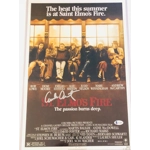 EMILIO ESTEVEZ SIGNED ST. ELMO'S FIRE 12x18 POSTER & BECKETT BAS COA