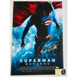 BRANDON ROUTH SIGNED SUPERMAN RETURNS 16x24 POSTER & CELEBRITY AUTHENTICS COA