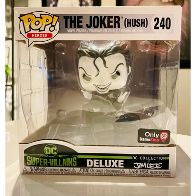 THE JOKER (HUSH) DELUXE 240 DC COLLECTION by JIM LEE FUNKO POP