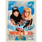 DANA CARVEY SIGNED WAYNE'S WORLD 12x18 POSTER & BECKETT CERTIFIED BAS COA DANA CARVEY SIGNED WAYNE'S WORLD 12x18 POSTER & BECKETT CERTIFIED BAS COA