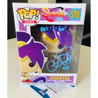 CRISTINA VEE SIGNED SHANTAE FUNKO POP 578 & BECKETT CERTIF..
