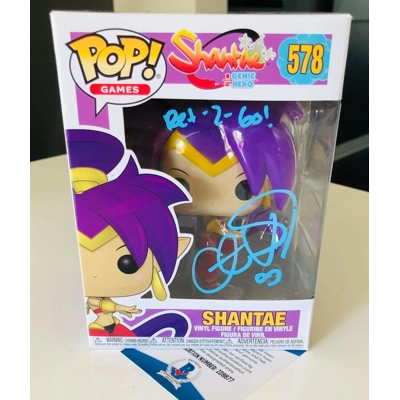 SHANTAE 578 SIGNED by CRISTINA VEE w/insc and BECKETT CERTIFIED SHANTAE 578 SIGNED by CRISTINA VEE w/insc and BECKETT CERTIFIED