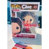 CLUE MISS SCARLET 49 FUNKO POP SIGNED by JOHN LANDIS and JSA CERTIFIED