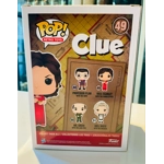 CLUE MISS SCARLET 49 FUNKO POP SIGNED by JOHN LANDIS and JSA CERTIFIED