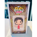 CLUE MISS SCARLET 49 FUNKO POP SIGNED by JOHN LANDIS and JSA CERTIFIED