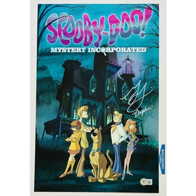 GREY DELISLE SIGNED SCOOBY-DOO MYSTERY INCORPORATED 11x17 POSTER & BECKETT COA GREY DELISLE SIGNED SCOOBY-DOO MYSTERY INCORPORATED 11x17 POSTER & BECKETT COA