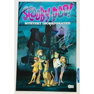 GREY DELISLE SIGNED SCOOBY-DOO MYSTERY INCORPORATED 11x17 POSTER & BECKETT COA GREY DELISLE SIGNED SCOOBY-DOO MYSTERY INCORPORATED 11x17 POSTER & BECKETT COA