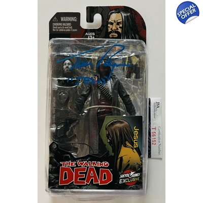 THE WALKING DEAD JESUS McFARLANE FIGURE SIGNED by TOM PAYNE w/insc and JSA CERTIFIED THE WALKING DEAD JESUS McFARLANE FIGURE SIGNED by TOM PAYNE w/insc and JSA CERTIFIED