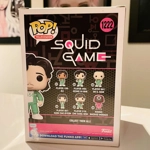 LEE JUNG-JAE SIGNED SQUID GAME PLAYER 456 SEONG GI-HUN 1222 FUNKO POP & BECKETT LEE JUNG-JAE SIGNED SQUID GAME PLAYER 456 SEONG GI-HUN 1222 FUNKO POP & BECKETT