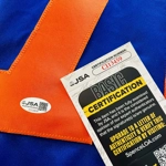 WILL SANDIN SIGNED HALLOWEEN HADDONFIELD SLASHERS CUSTOM JERSEY & JSA CERTIFIED