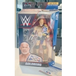 BILL GOLDBERG SIGNED WWE/WWF ELITE COLLECTION GOLDBERG FIGURE & PSA CERTIFIED