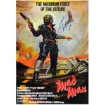 MEL GIBSON SIGNED MAD MAX 1979 24x36 POSTER & CELEBRITY AUTHENTICS CERTIFIED MEL GIBSON SIGNED MAD MAX 1979 24x36 POSTER & CELEBRITY AUTHENTICS CERTIFIED
