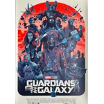 LEE PACE SIGNED GUARDIANS OF THE GALAXY 24x36 LTD /325 GICLEE POSTER & JSA COA