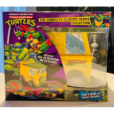 TEENAGE MUTANT NINJA TURTLES COMPLETE CLASSIC SERIES DVD COLLECTION