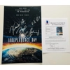 VIVICA A FOX, BILL PULLMAN, JESSIE T. USHER & EMMERICH SIGNED INDEPENDENCE DAY