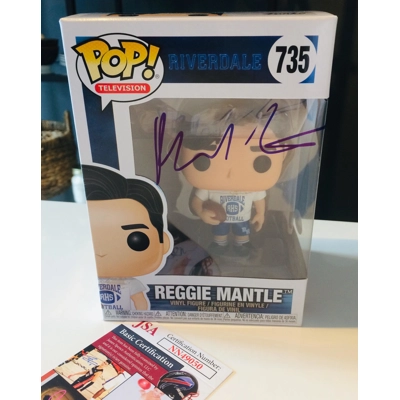 RIVERDALE REGGIE MANTLE 735 SIGNED by ROSS BUTLER and JSA CERTIFIED